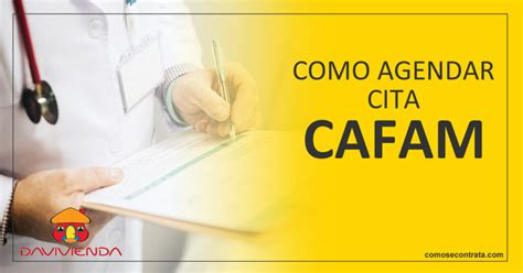 agendamiento de citas cafam|Cita Médica Cafam